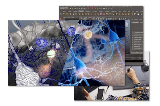 Medical CGI composition